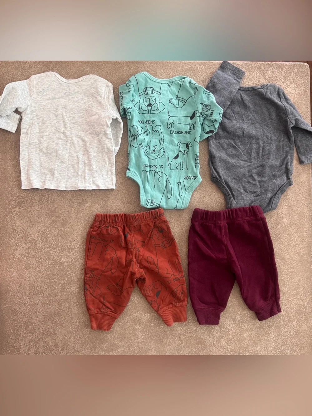 Carter's Boys 3M Fall/Winter Bundle • 9 Pieces
